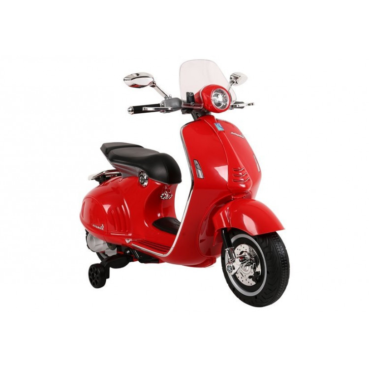 Elektrická motorka Vespa GTS 300 červená Elektrická motorka Vespa GTS 300 červená